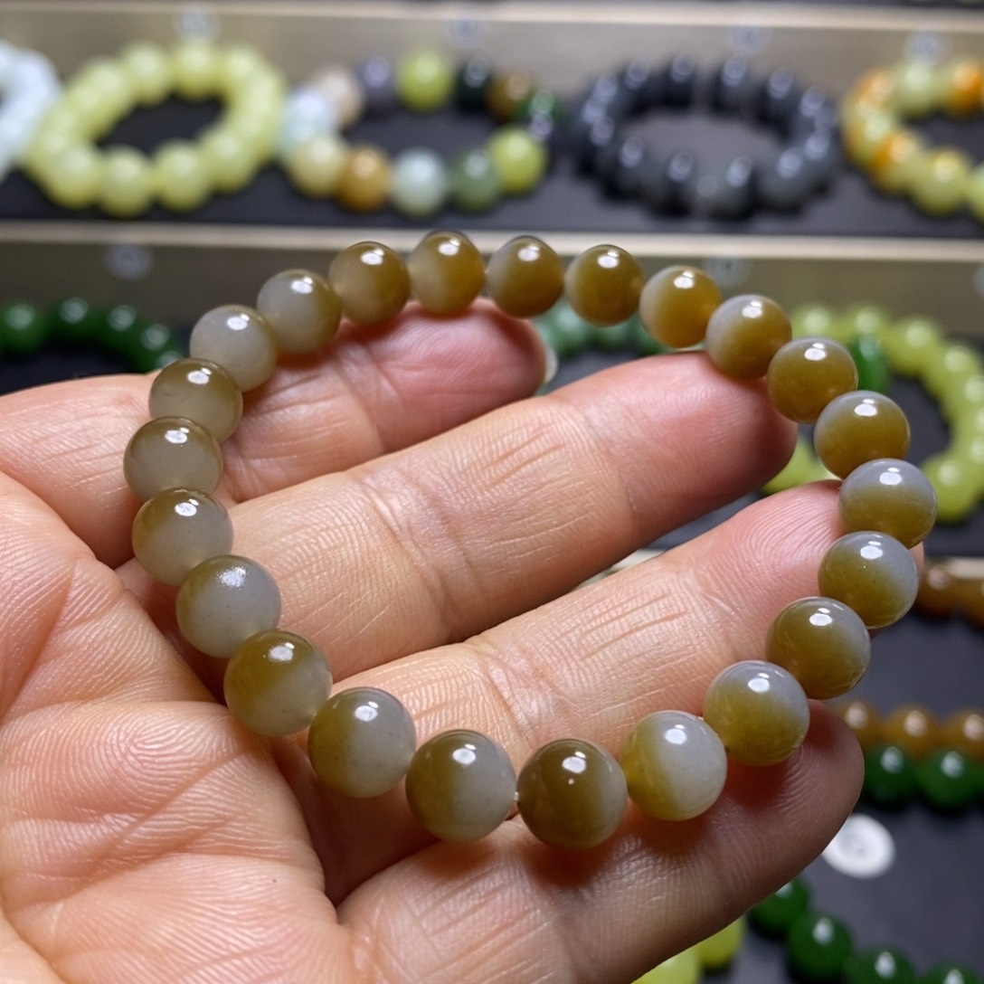 和田玉手串未镶嵌