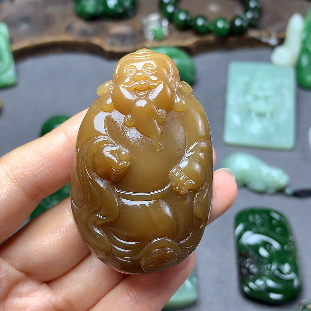 和田玉颈饰未镶嵌