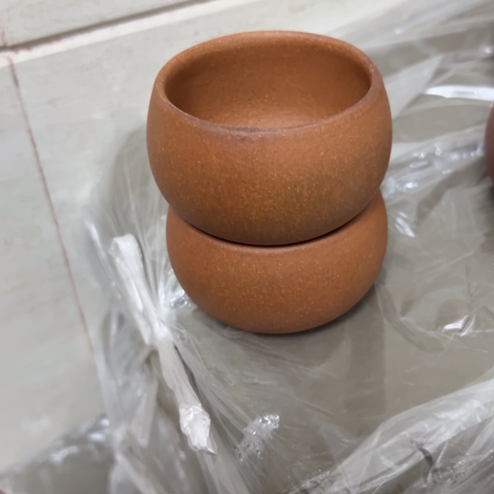 紫砂茶壶降坡泥一对