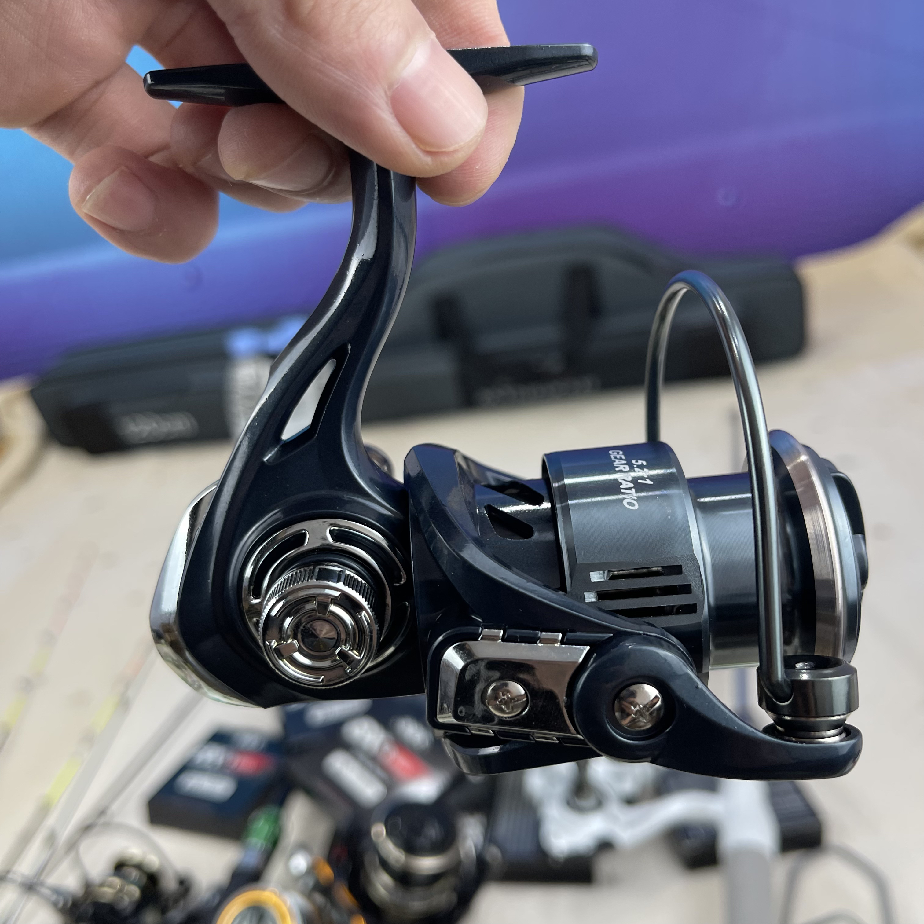 中线杯 金属路亚纺车轮1500型2500型