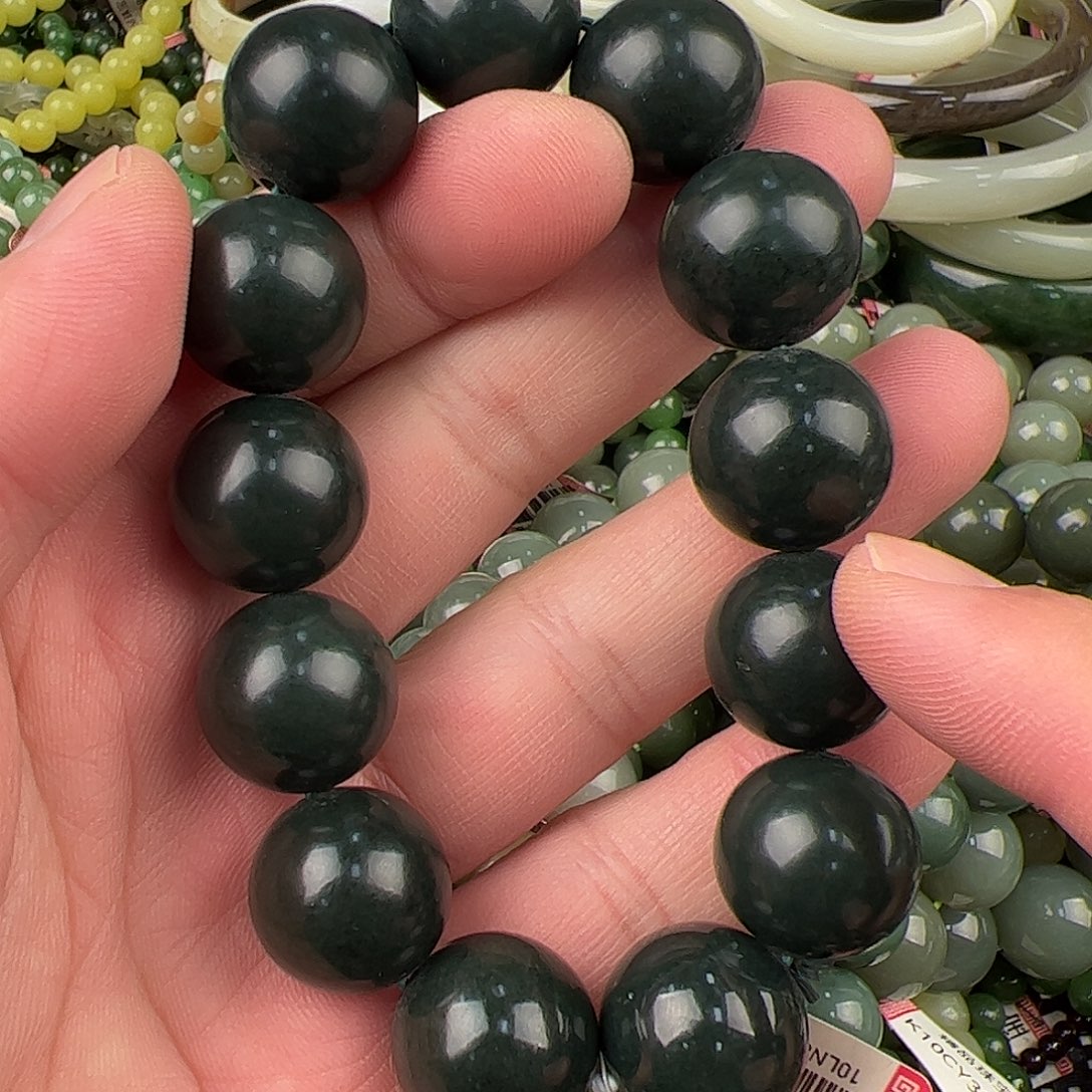 和田玉手链未镶嵌