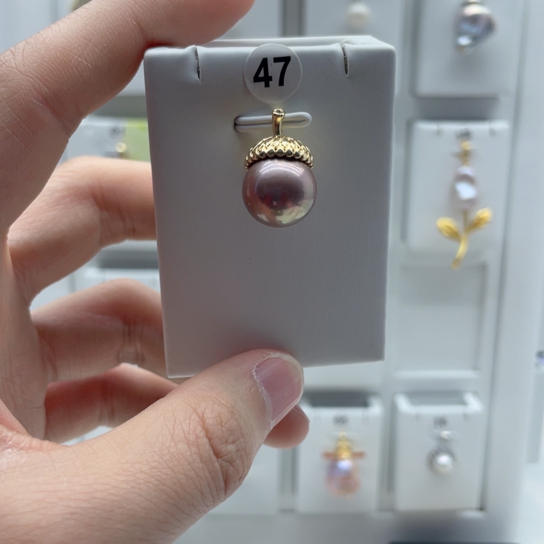 淡水珍珠颈饰合金