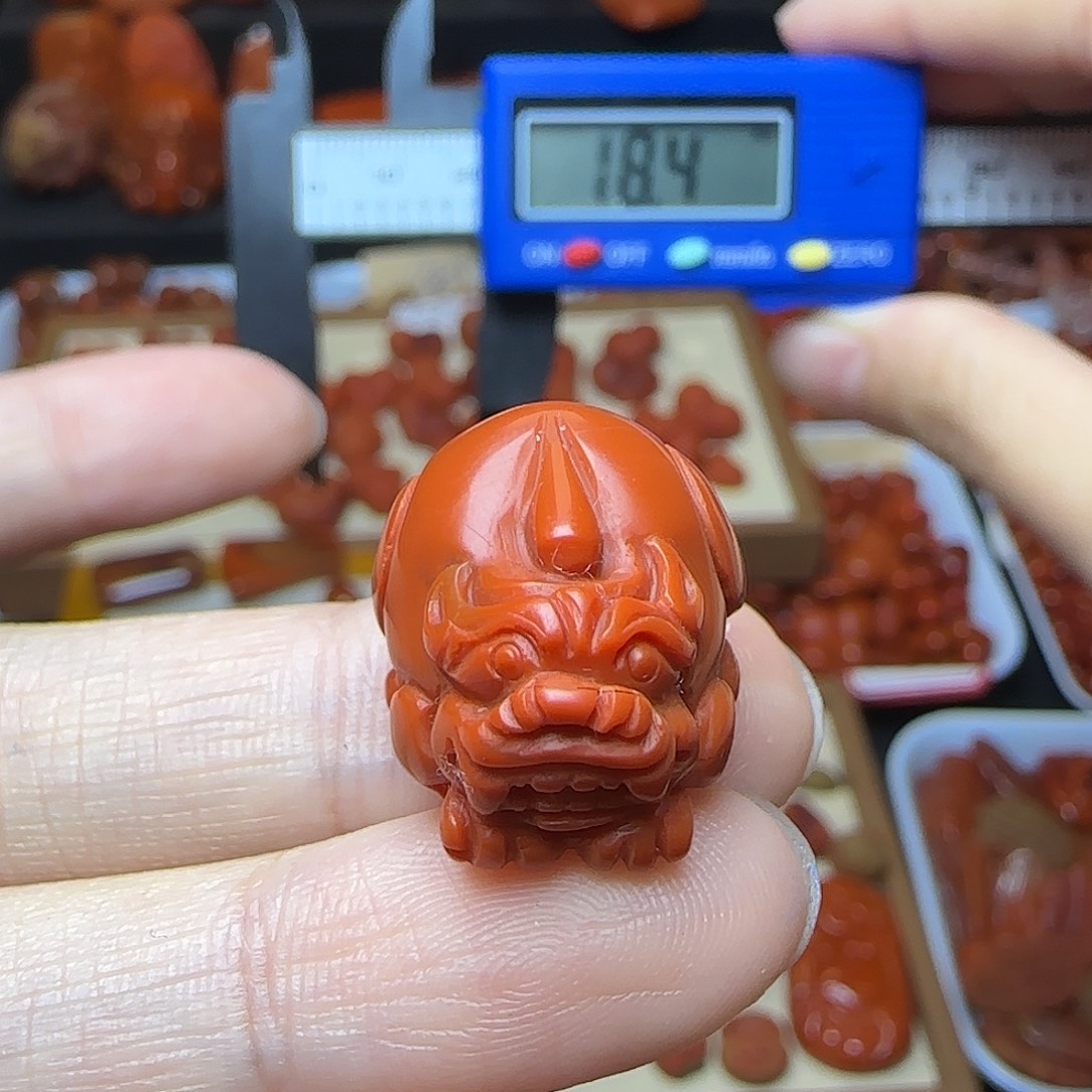 南红玛瑙未镶嵌吊坠(不含链)