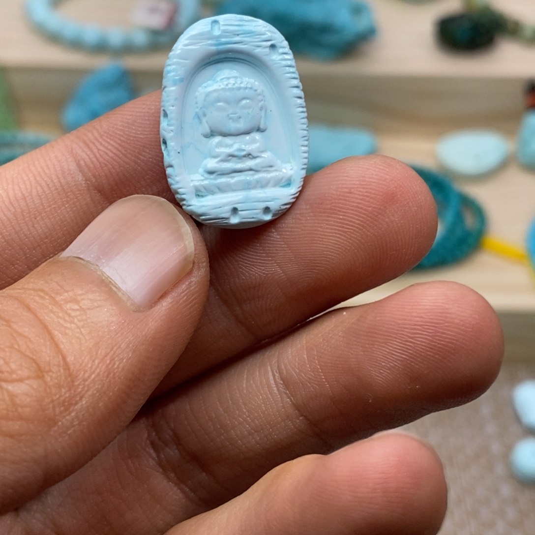 【闪购商品】未镶嵌绿松石281H****?