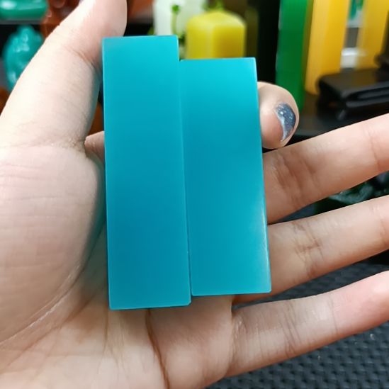寿山石印石天空蓝私章