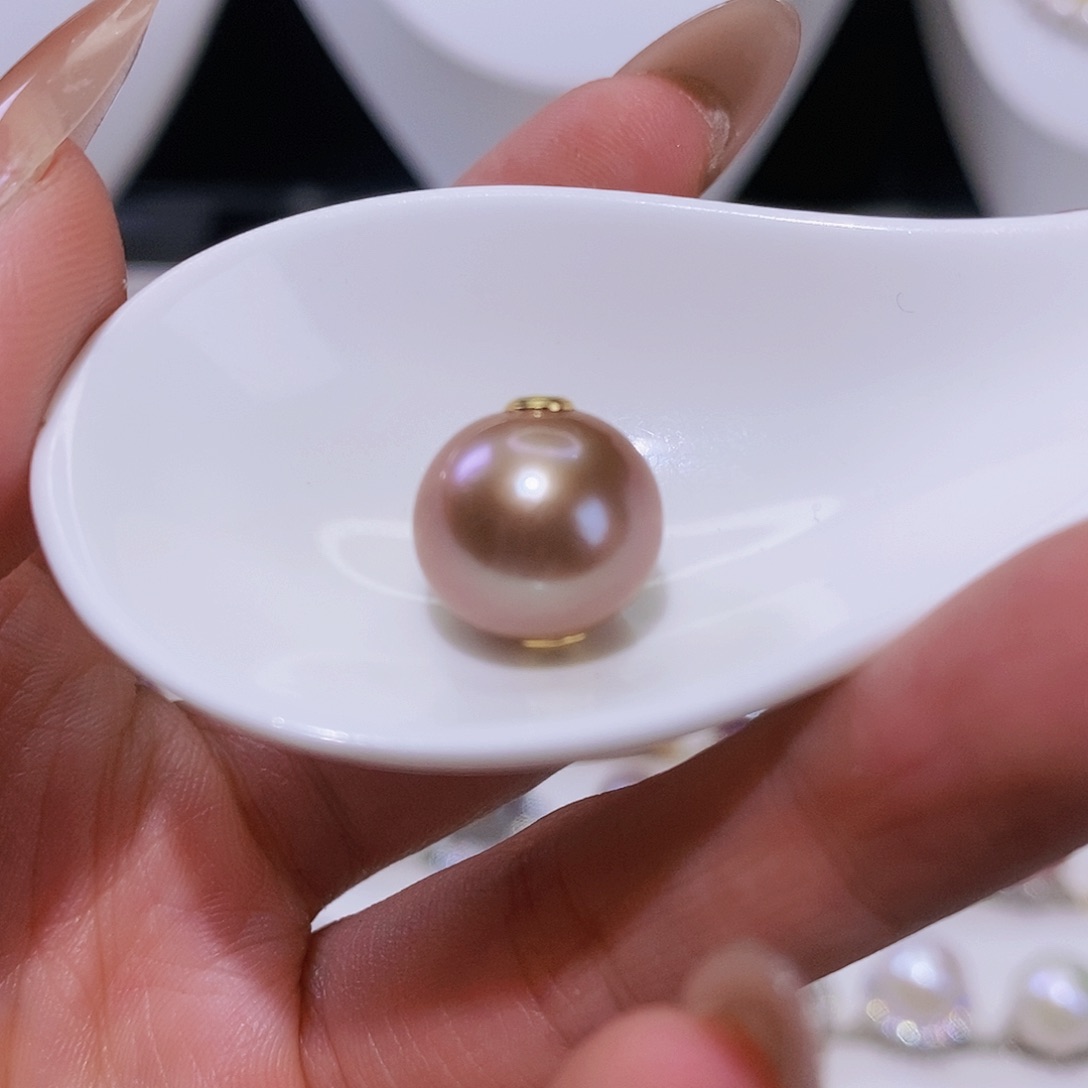 淡水珍珠颈饰银S925镶嵌