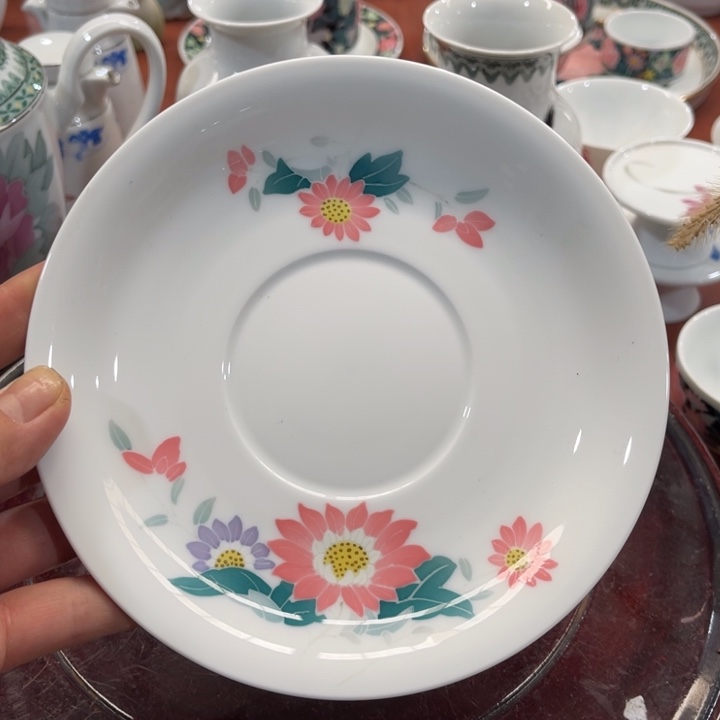 醴陵高温瓷器手绘15.5厘米