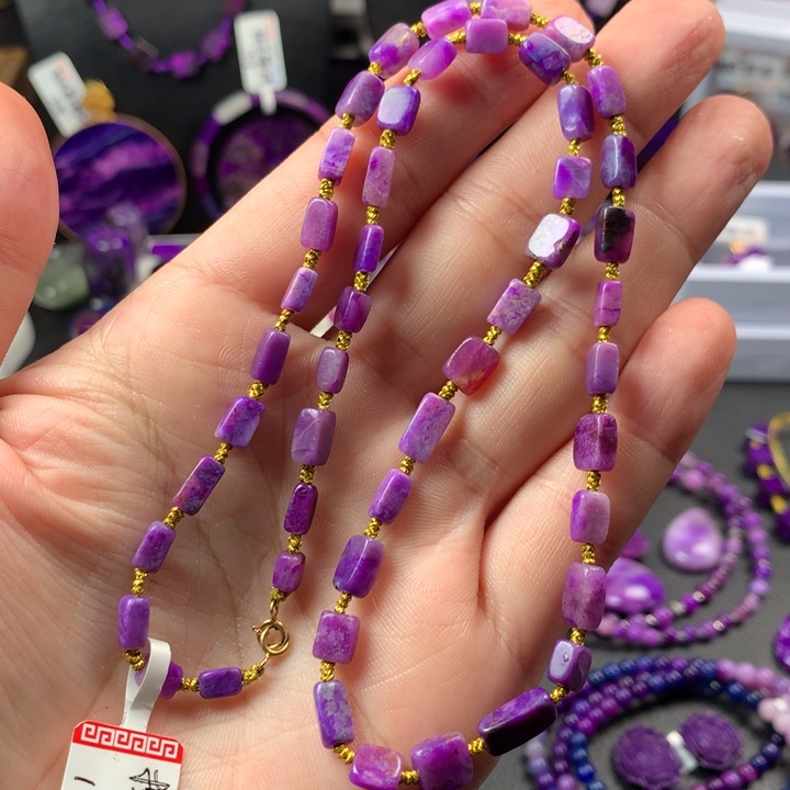 苏纪石（舒俱来）未镶嵌项链