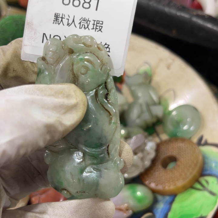 小***红菩提籽类工艺品6681