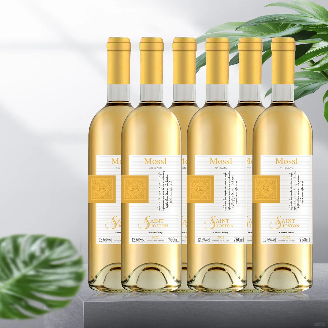 【仁汇优品S】莫斯尔干白葡萄酒750ML*6支
