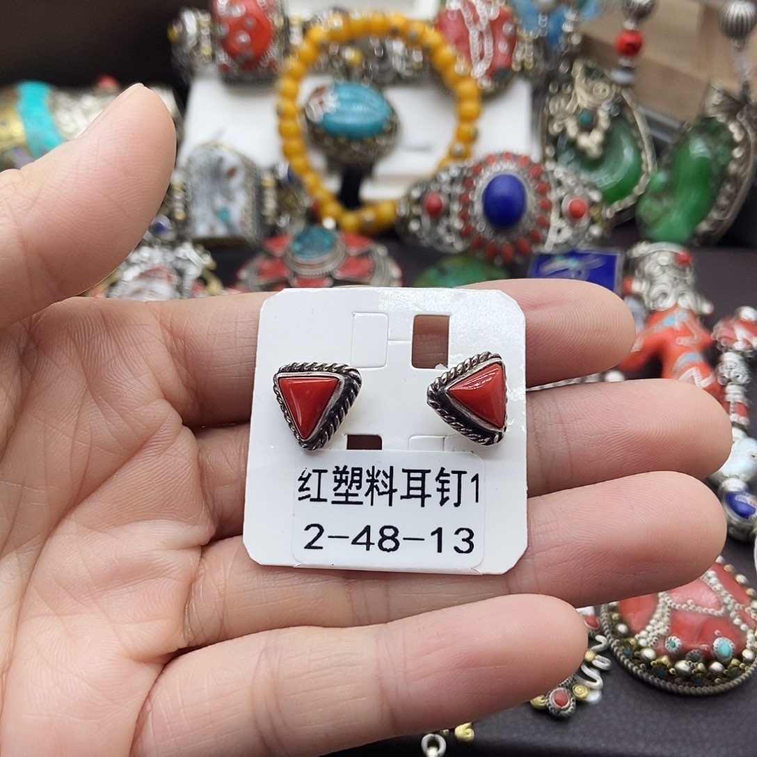 925银羽毛坤尼泊尔手工制作