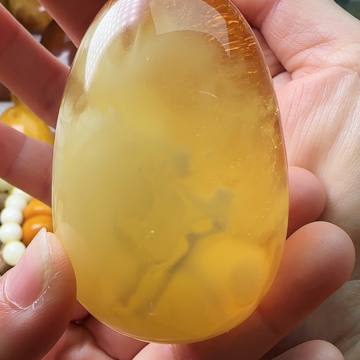 【闪购商品】琥珀颈饰未镶嵌吊坠