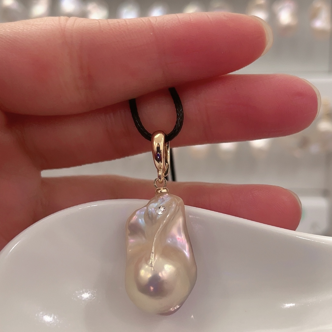 吊坠(不含链)淡水珍珠未镶嵌
