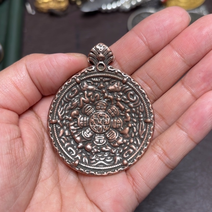 颈饰玻璃藏传喜马拉雅