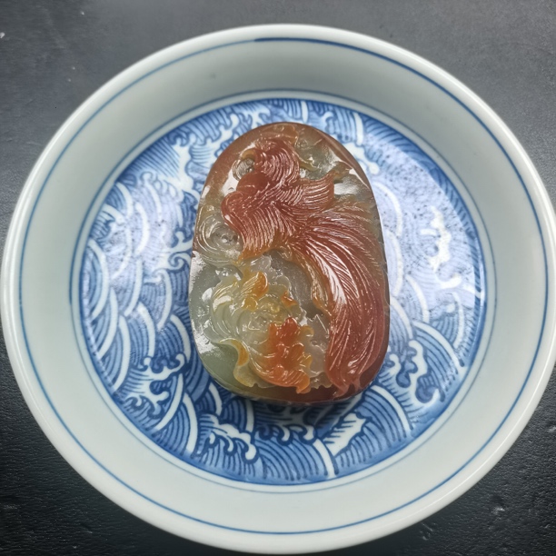 陶瓷通用链接417克凤戏牡丹