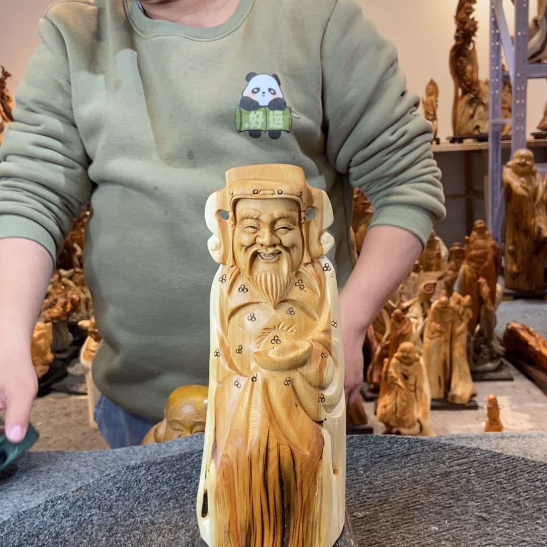 柏木（崖柏）太行崖柏根雕摆件