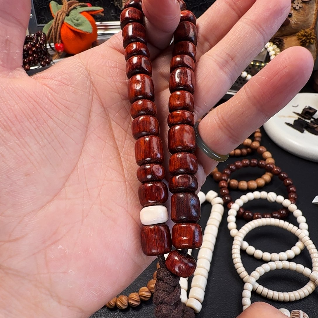 先***先手串/手链檀香紫檀（小叶紫檀）紫檀手持