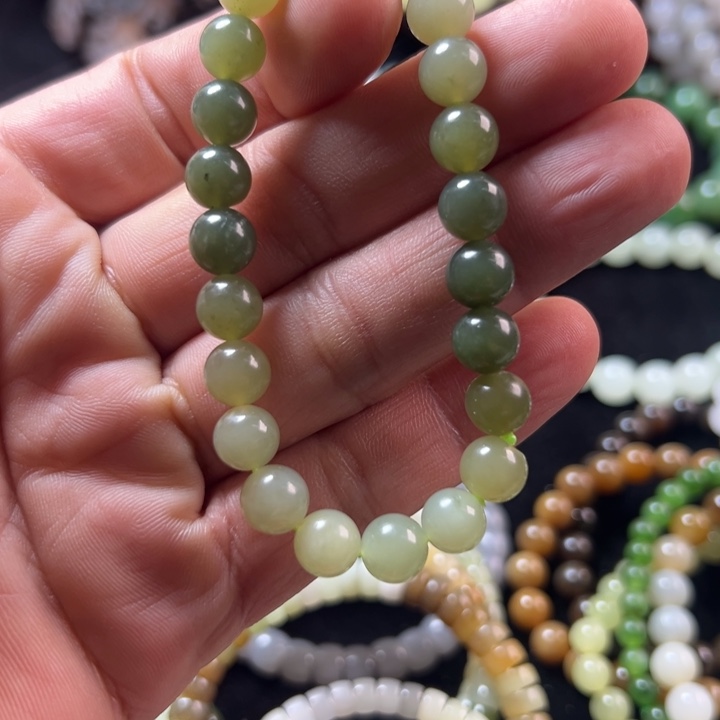 和田玉（糖玉）未镶嵌手链