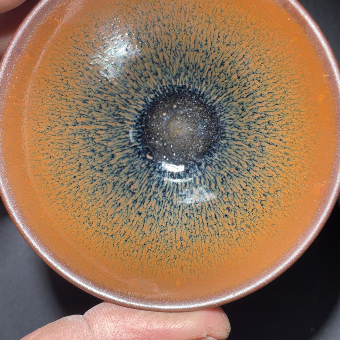 茶盏龙窑柴烧老黄甄选15