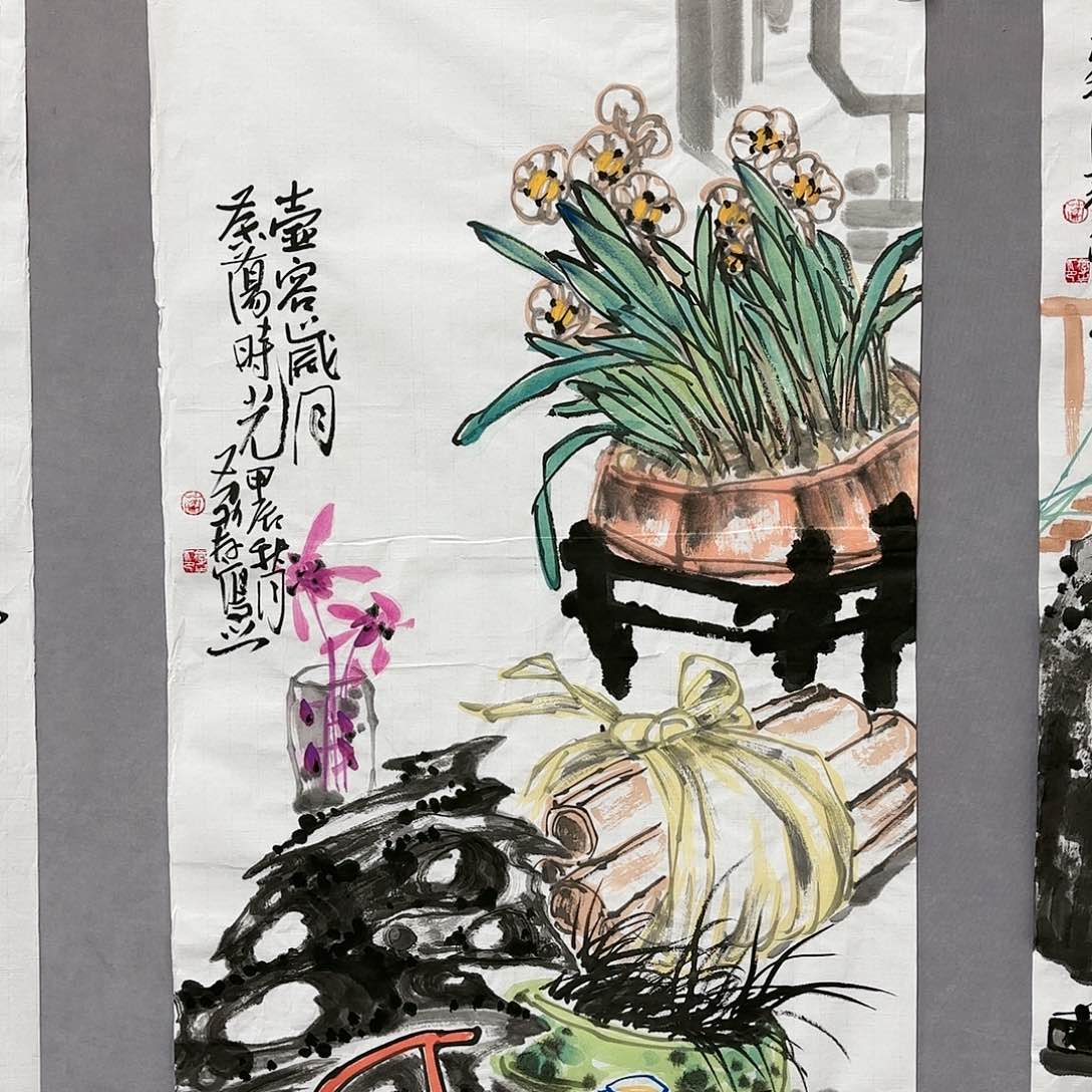 国画国画纯手绘作品请放心去藏