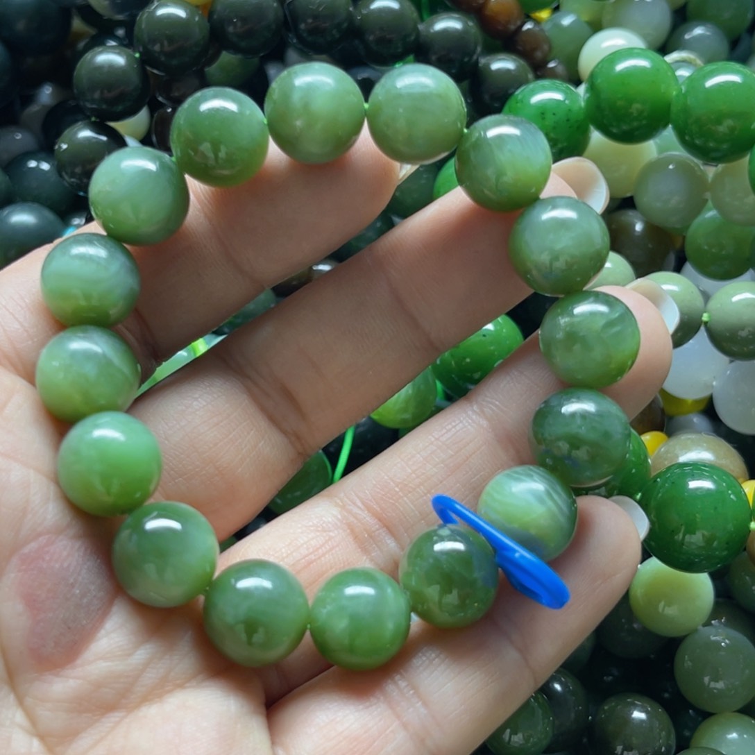 和田玉手链未镶嵌