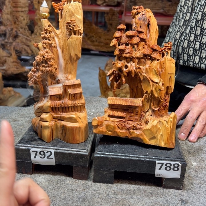 柏木（崖柏）精品崖柏山里人家