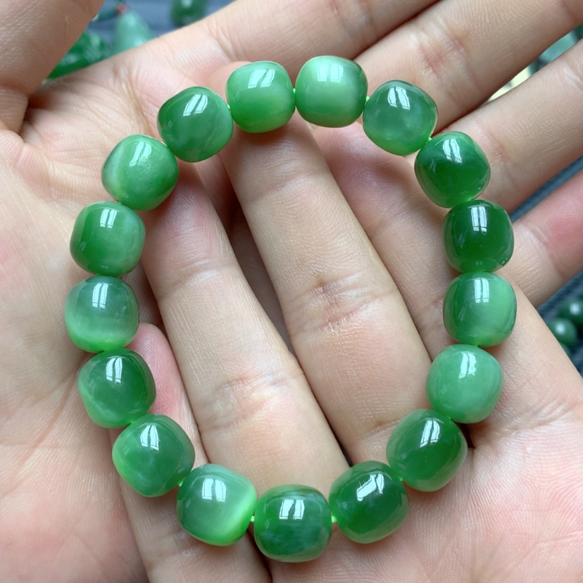 【闪购商品】和田玉（碧玉）手链未镶嵌