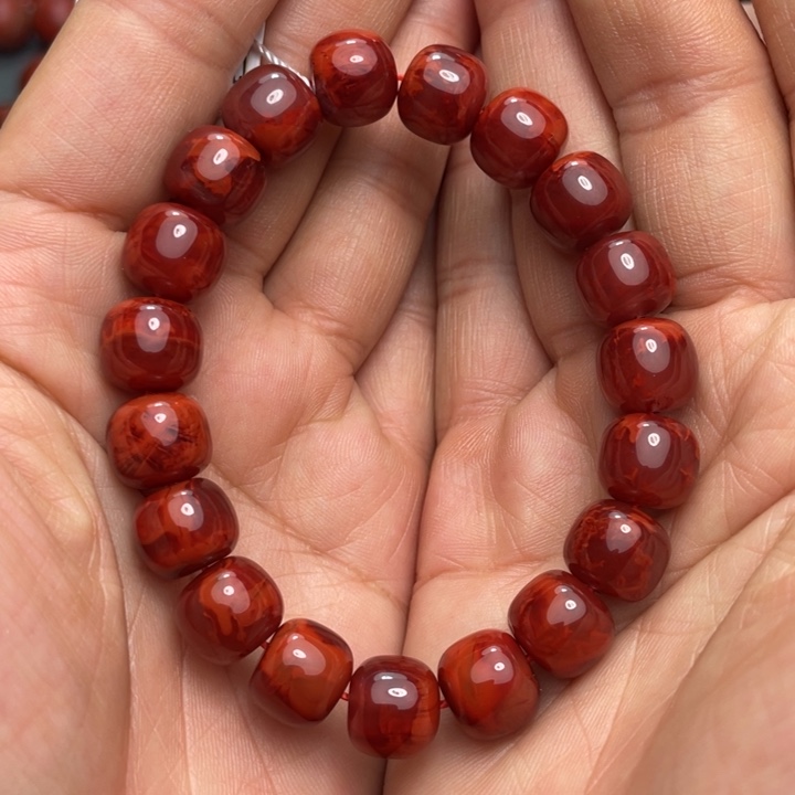 南红玛瑙手串10+多样性发1未镶嵌