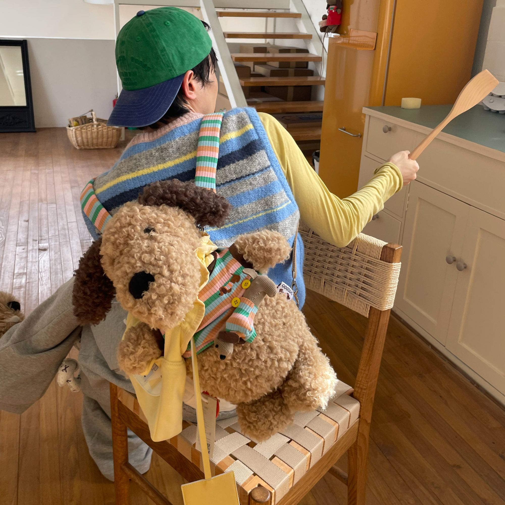 【土豆家族】OHTODOG可爱ip玩偶小狗双肩包原创毛绒原创设计背包