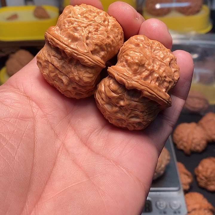 也***好吊坠文玩核桃44尺，南瓜墩