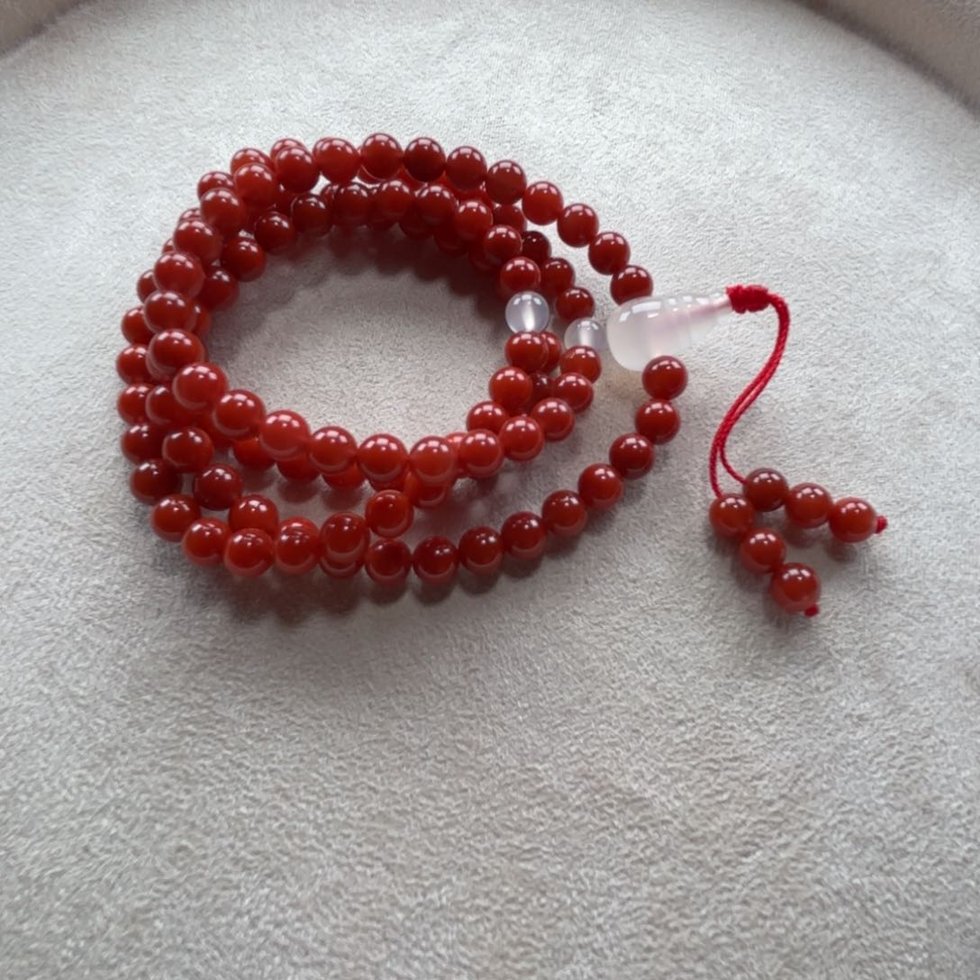 南红玛瑙6➕多圈未镶嵌