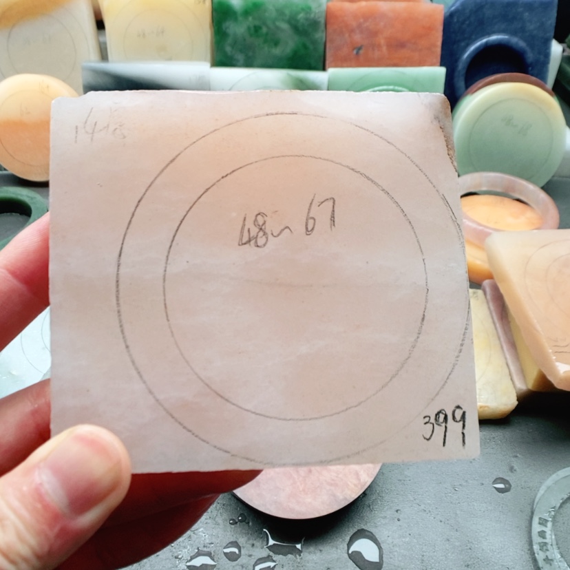 【闪购商品】未镶嵌石英质玉珠宝半成品定制