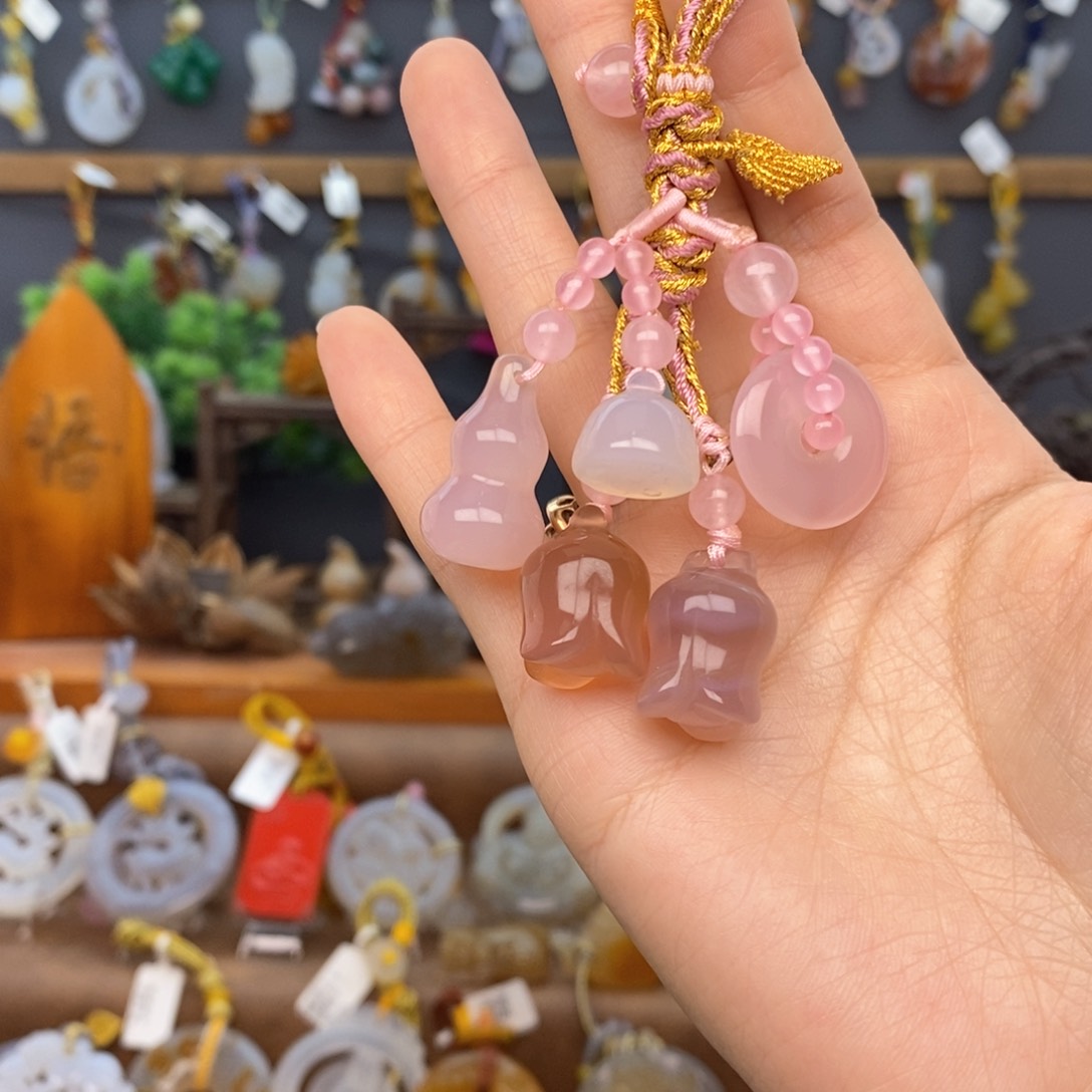 玛瑙/玉髓车挂未镶嵌6666666