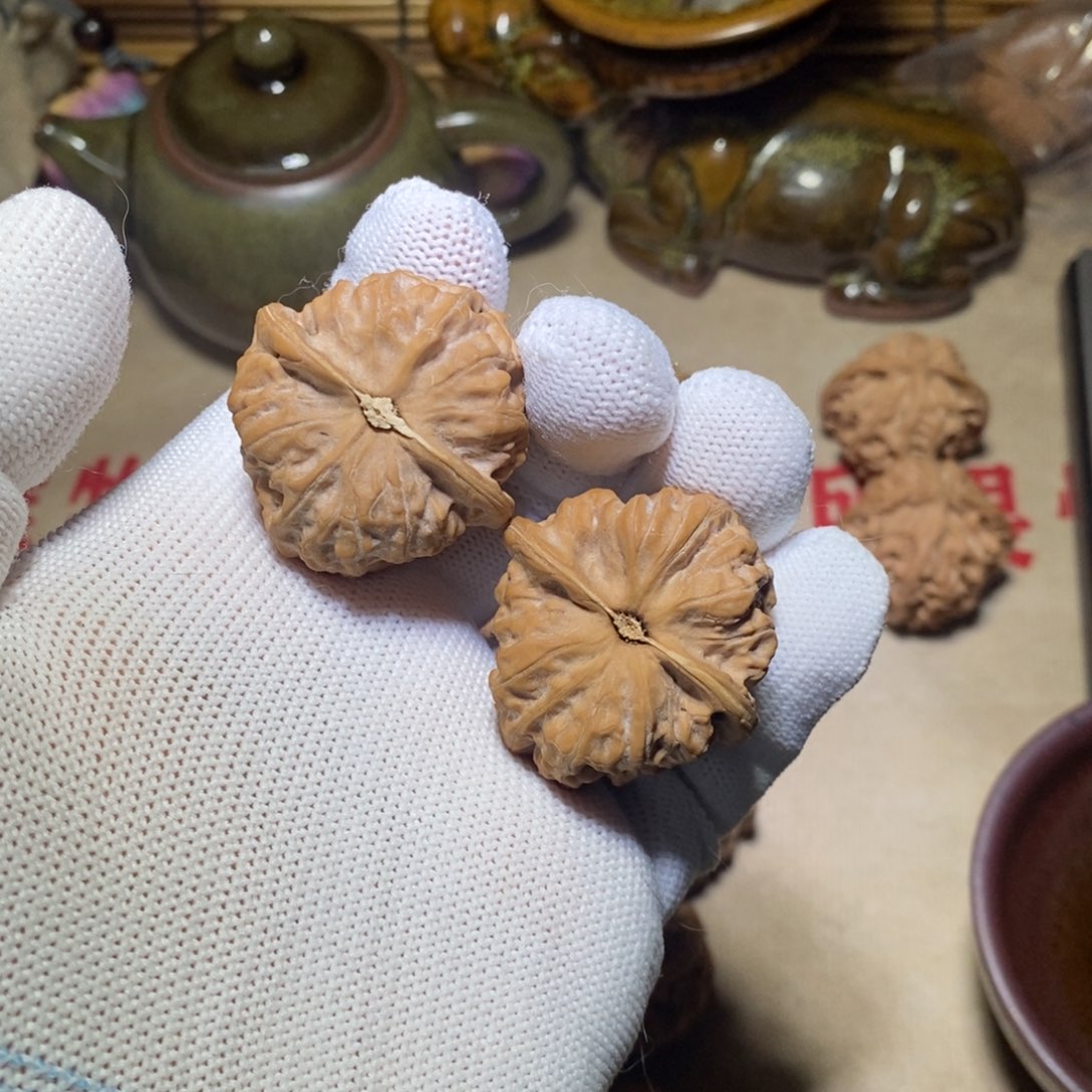 吊坠文玩核桃37门头沟元宝