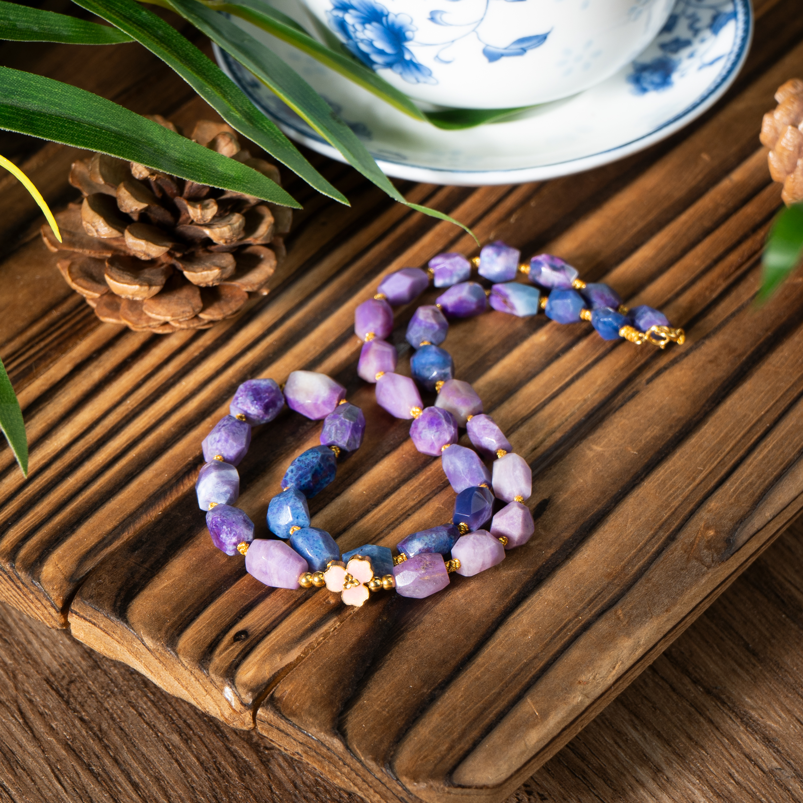 幻彩舒俱来DIY锁骨链/4-7mm/40cm+-/多样性发一/C865/18/孤