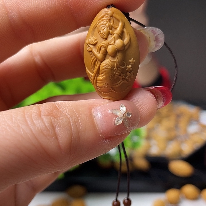 橄榄核吊坠橄榄核