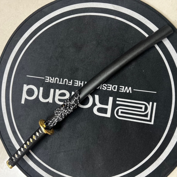 （中款）龙泉刀剑日式武士打刀高性能锰钢一体锻打户外冷兵器未开刃