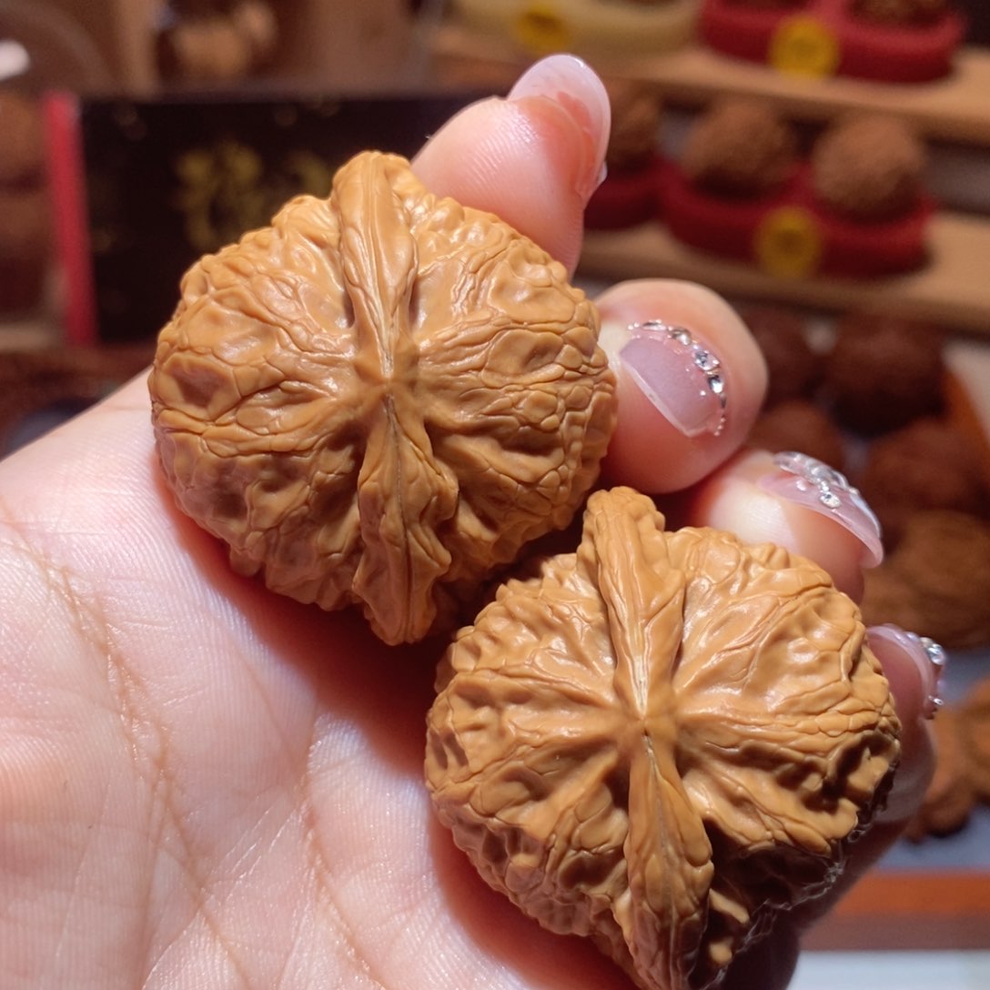 文玩核桃把件40尺宫灯