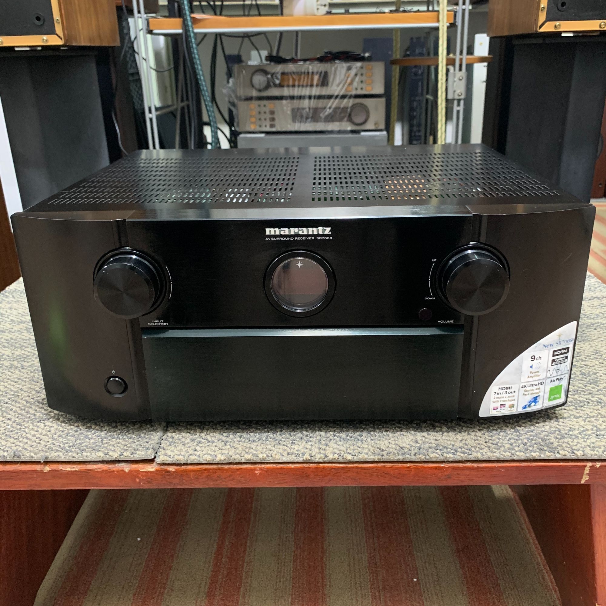 9新 Marantz/马兰士 马兰士 SR7008 9声道AV功放机.不包邮