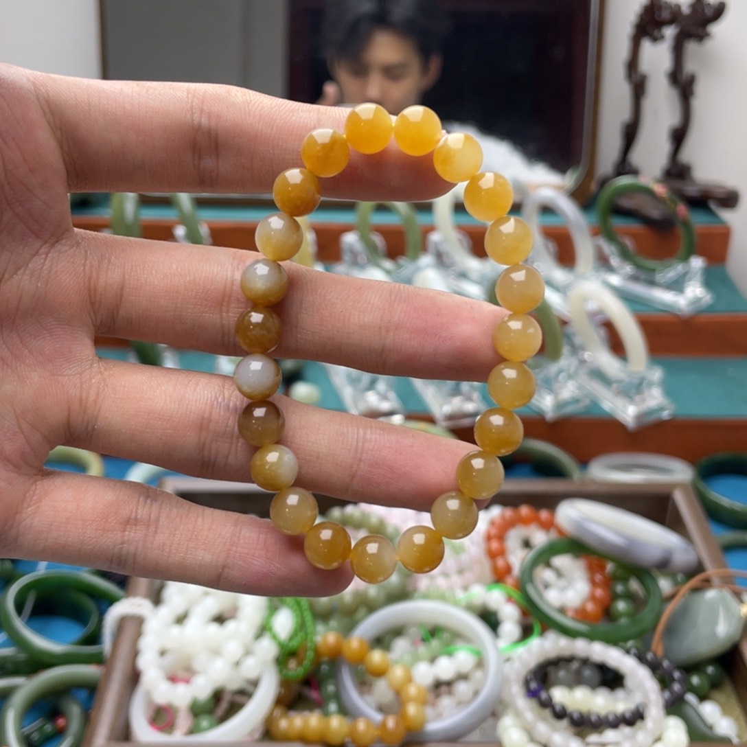 u***8手链未镶嵌和田玉