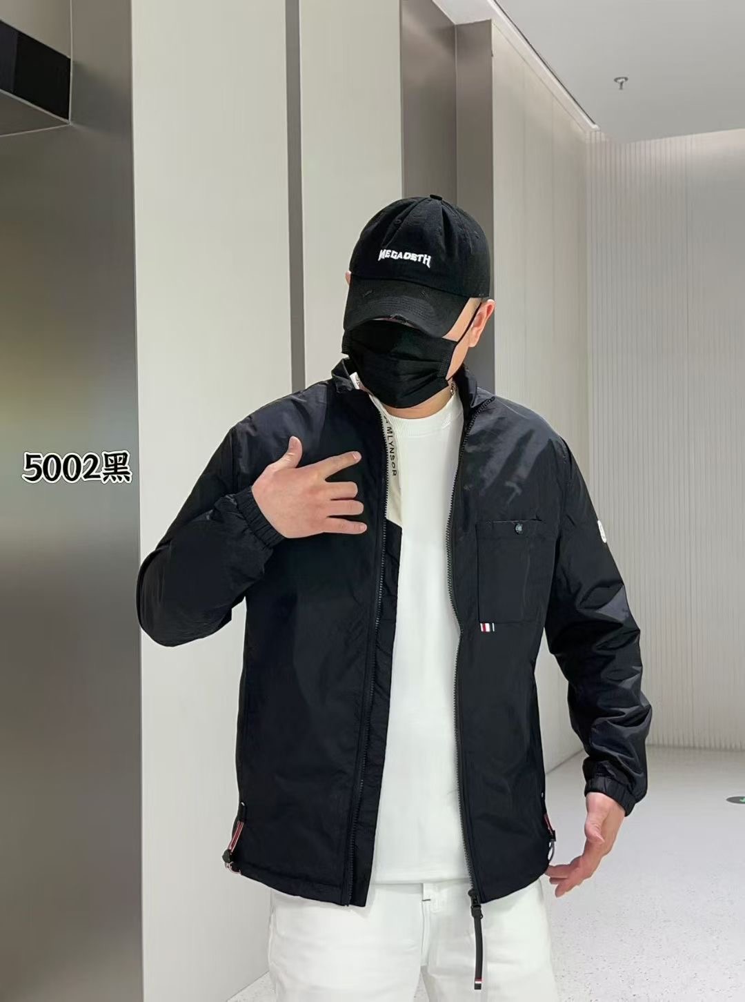 5002「经典夹克」秋季夹克经典潮牌外套时尚商务休闲男款潮流上衣 