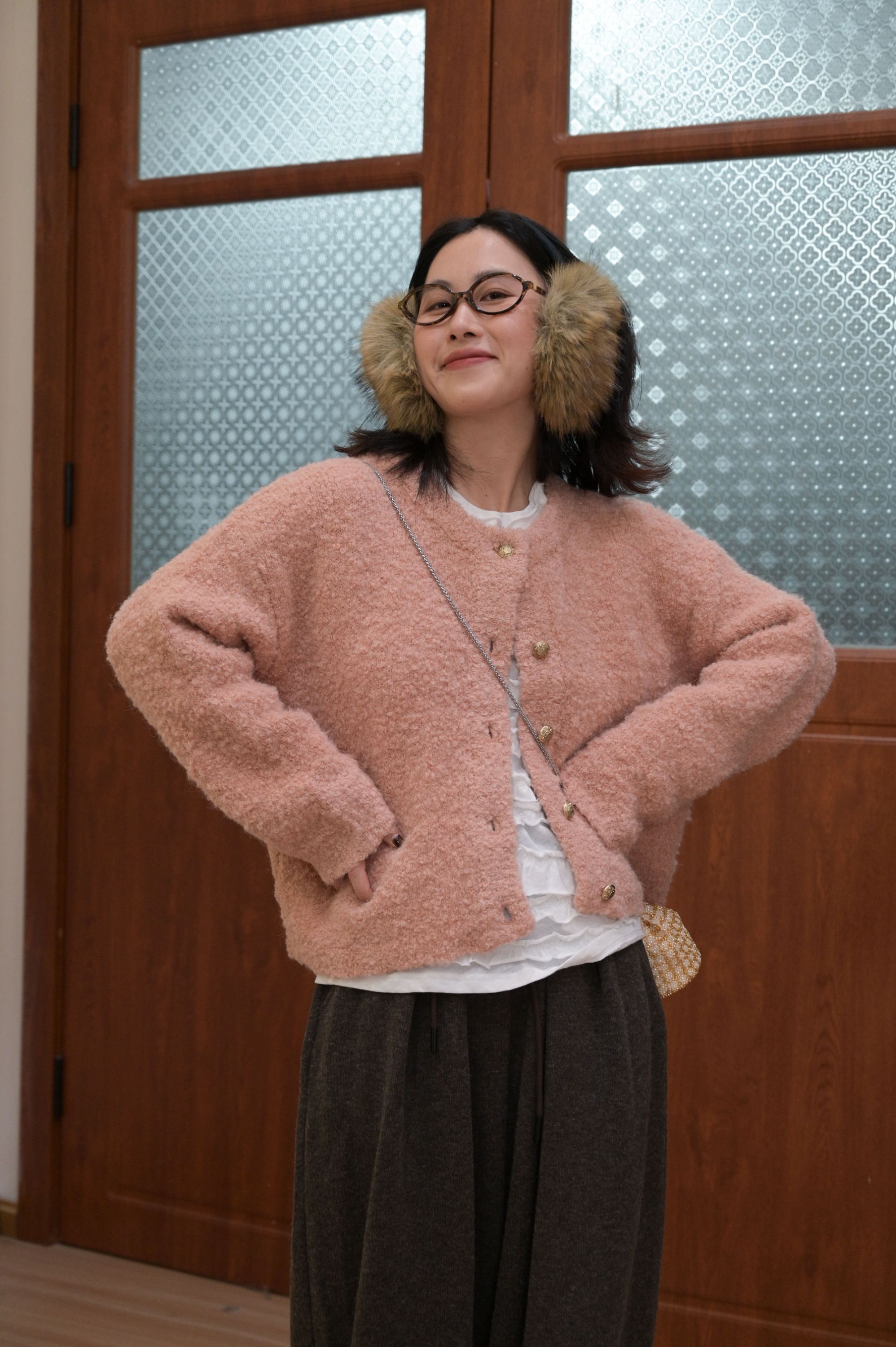 乐子家829-852冬季上衣小众百搭极简风格毛衣