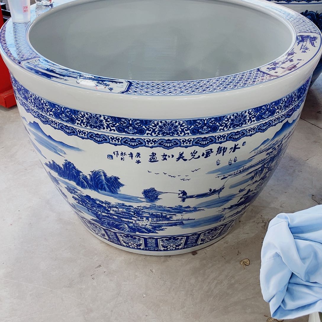 缸瓷器瓷器1米高度70高度70瓷器规格