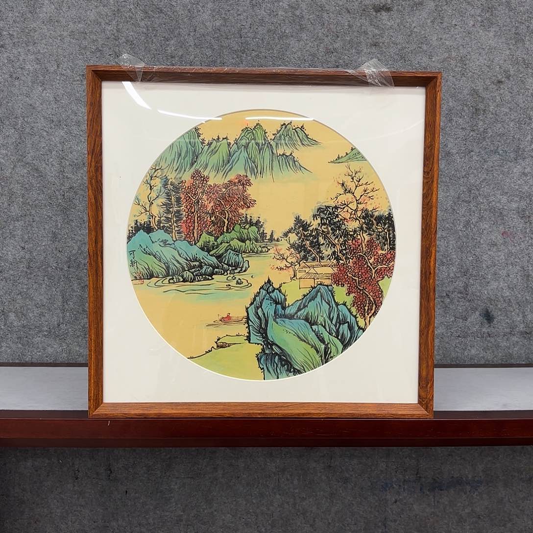 国画亲笔手绘原创 