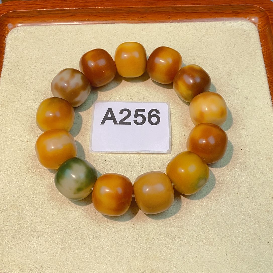 菩提根/象牙果手串干磨桶珠19m m