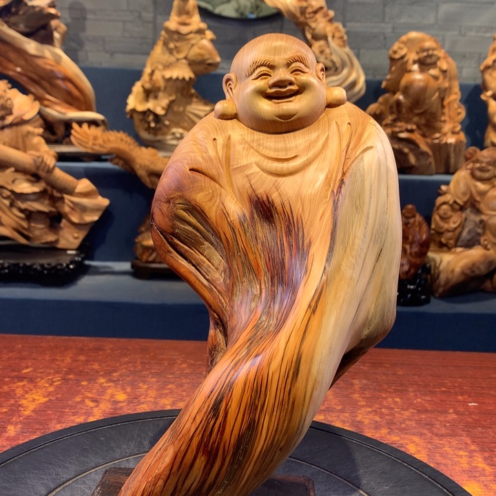 柏木（崖柏）根雕摆件