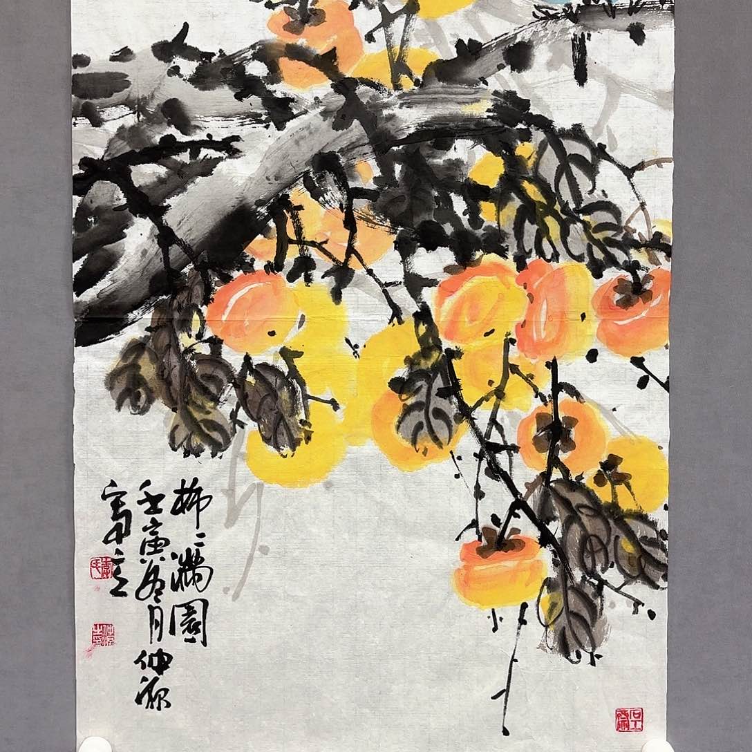 国画国画纯手绘作品请放心去藏