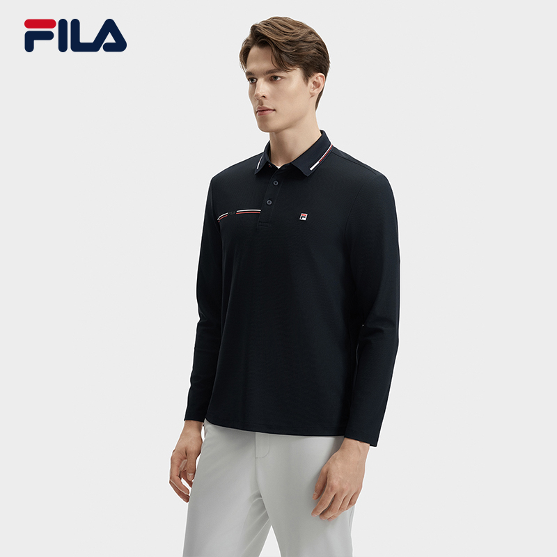 Fila/斐乐【新品上新】男运动针织时尚休闲百搭秋季长袖F11M431203F