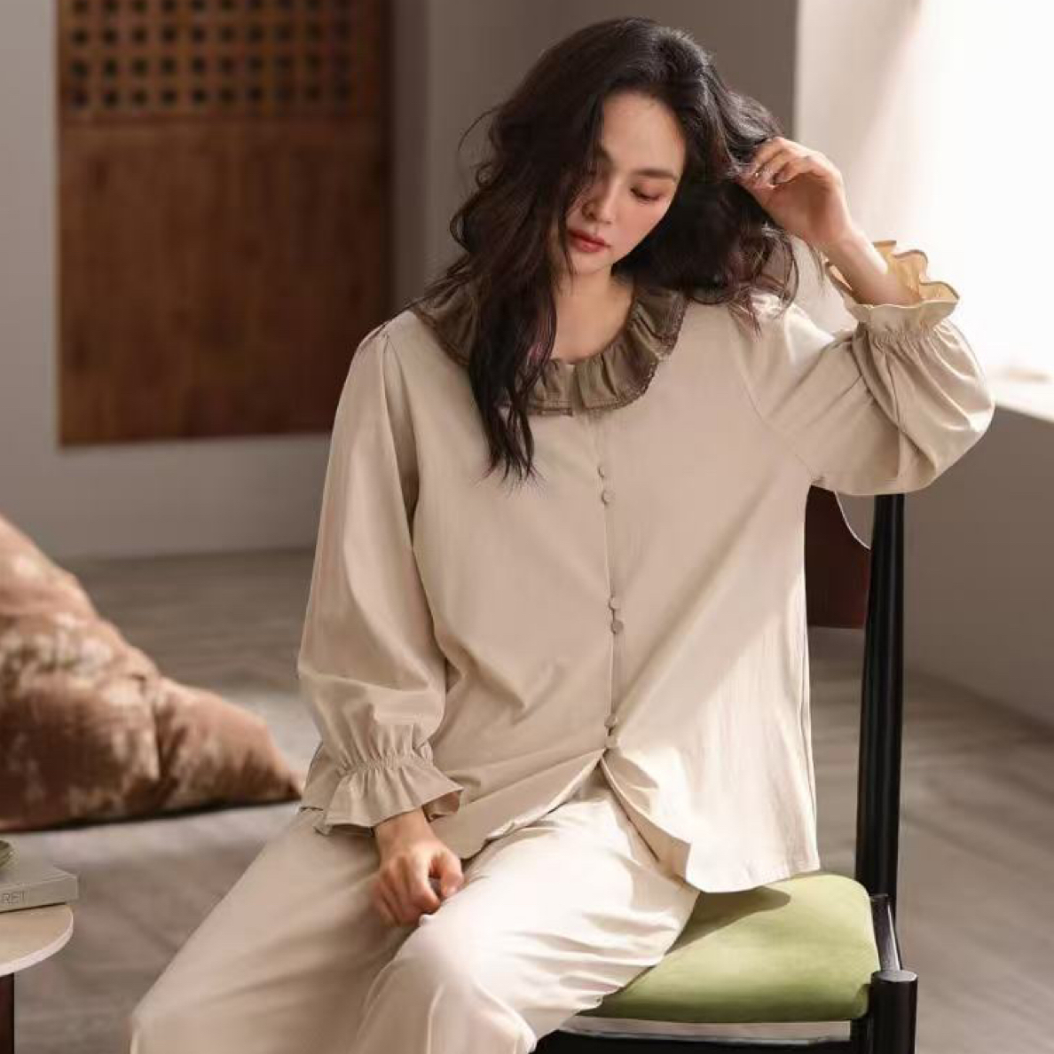 春秋季 针织家居服