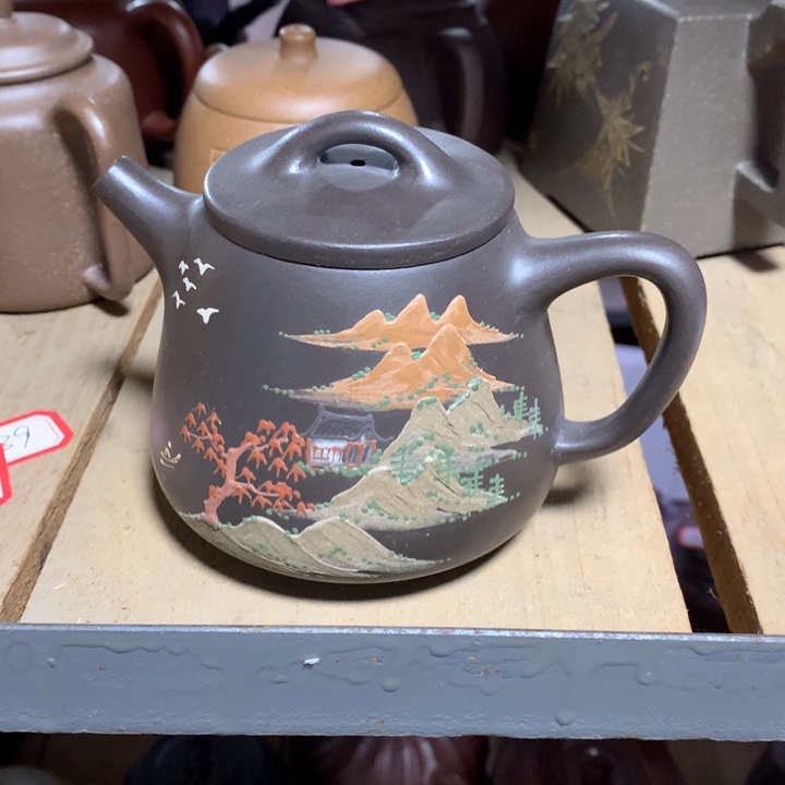 紫砂茶壶原矿手工156